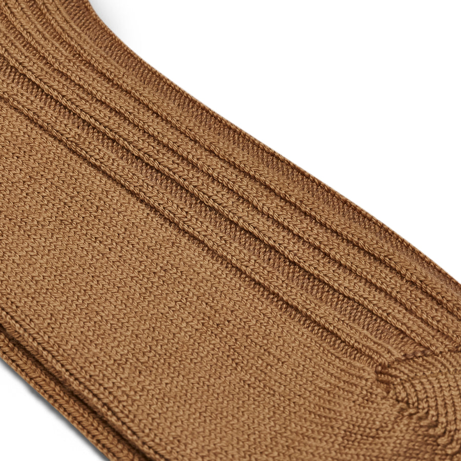 Luxe Ribbed - Camel