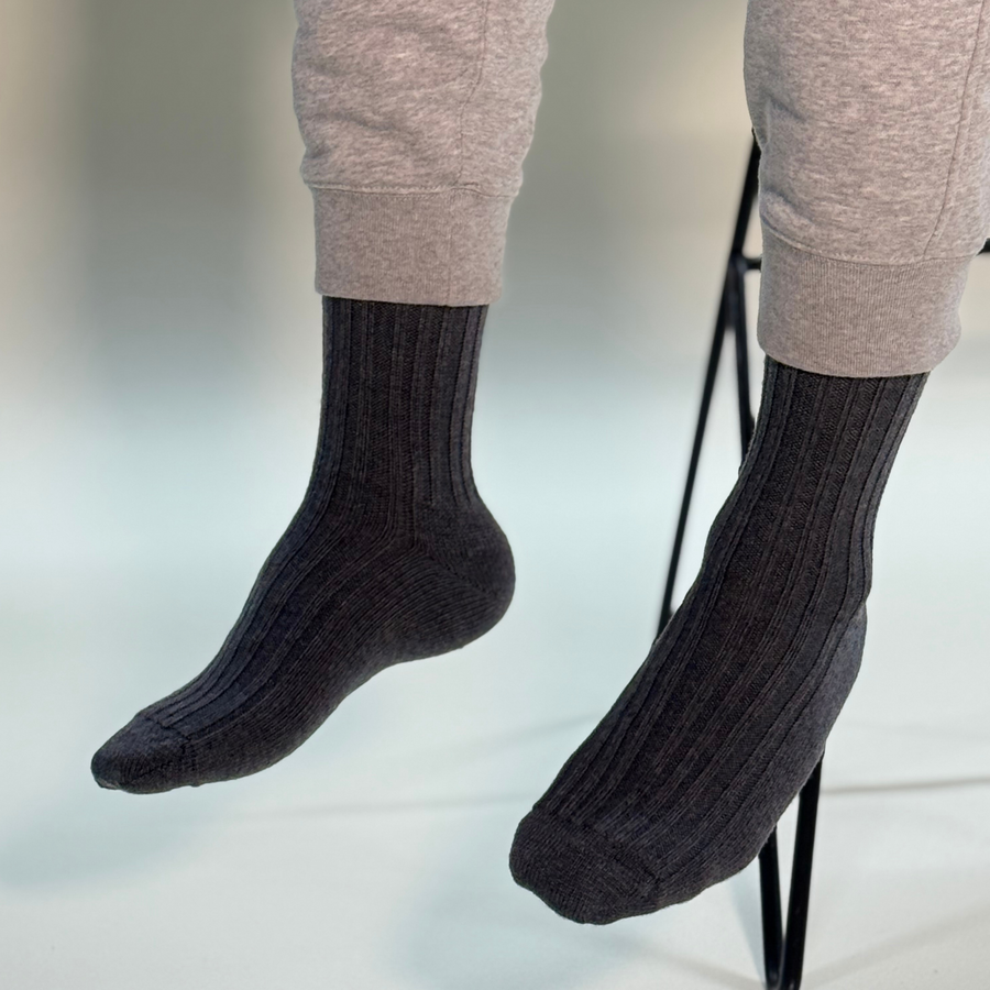 Cashwool Socks - Grey